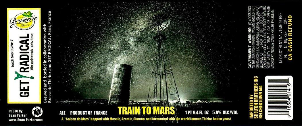 etiquette BRASSERIE THIRIEZ 121