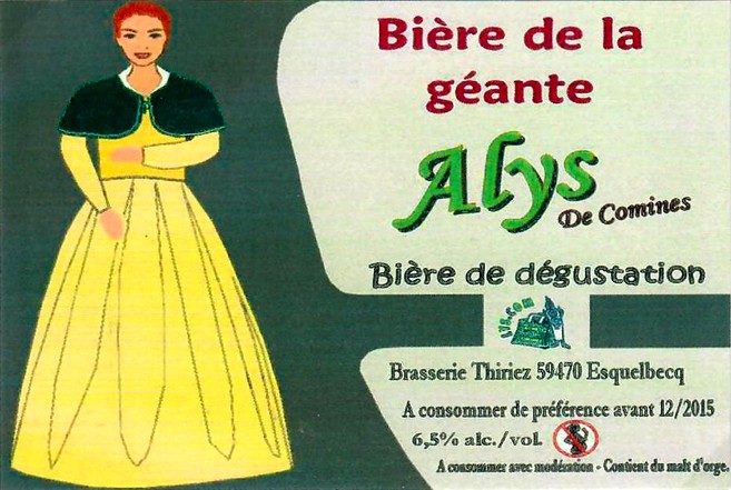 etiquette BRASSERIE THIRIEZ 128