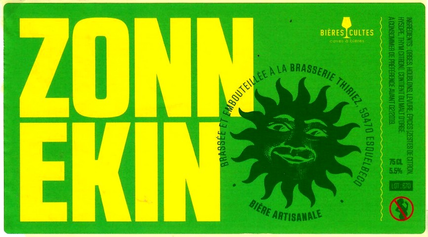 etiquette BRASSERIE THIRIEZ 142