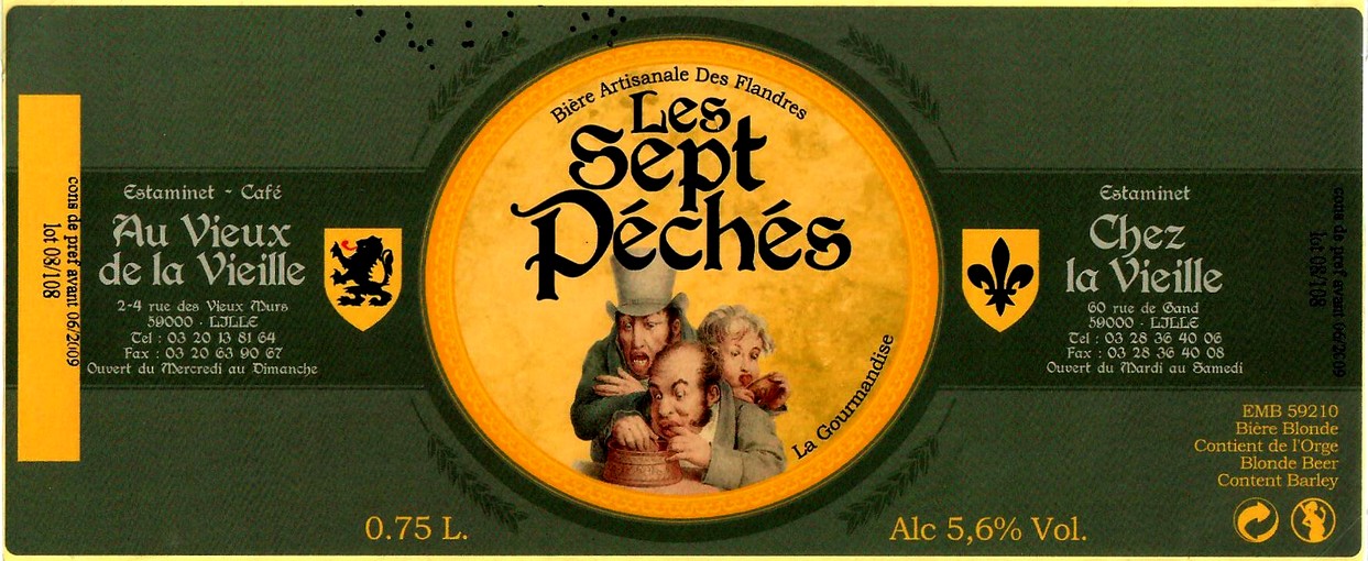 etiquette BRASSERIE THIRIEZ 151