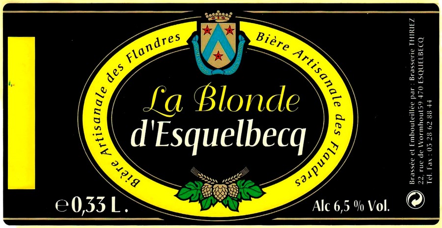 etiquette BRASSERIE THIRIEZ 152