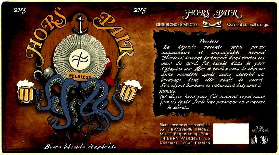 etiquette BRASSERIE THIRIEZ 164