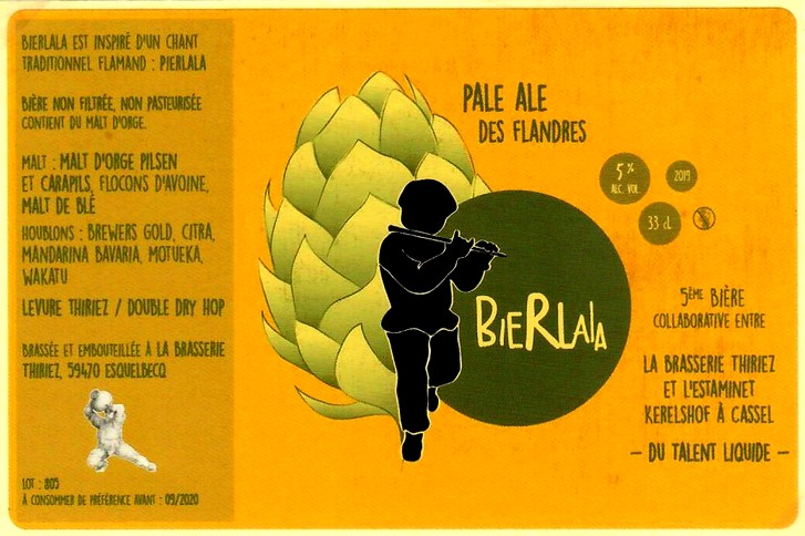 etiquette BRASSERIE THIRIEZ 165