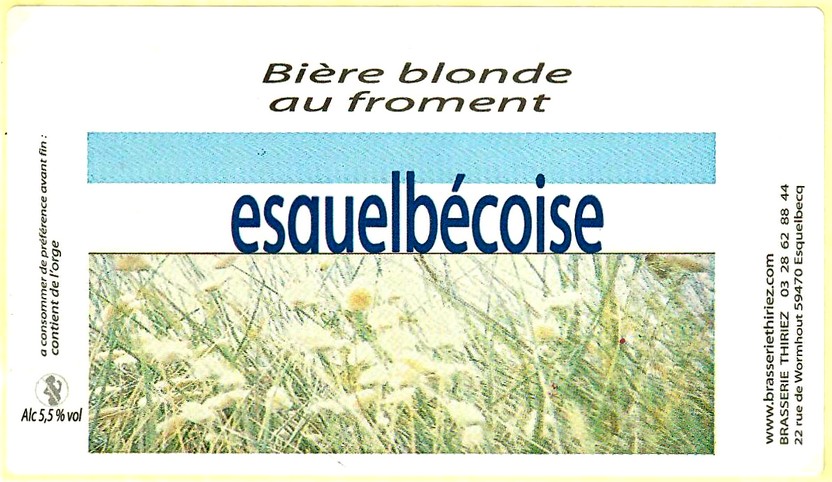 etiquette BRASSERIE THIRIEZ 166