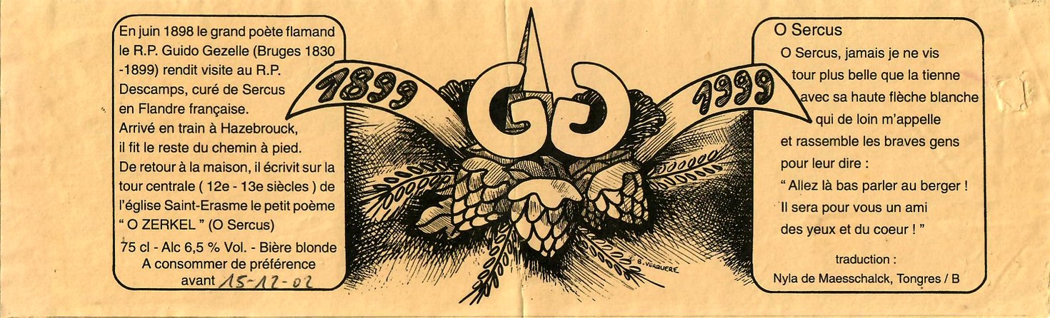 etiquette BRASSERIE THIRIEZ 17