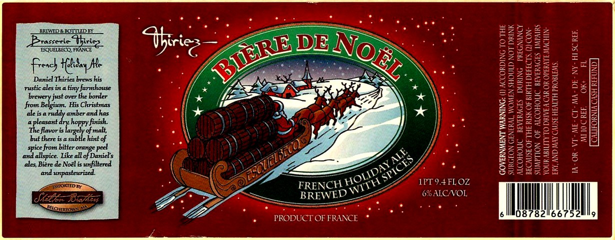 etiquette BRASSERIE THIRIEZ 180