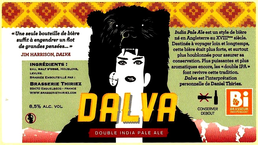 etiquette BRASSERIE THIRIEZ 182