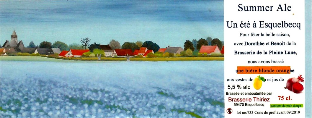 etiquette BRASSERIE THIRIEZ 184