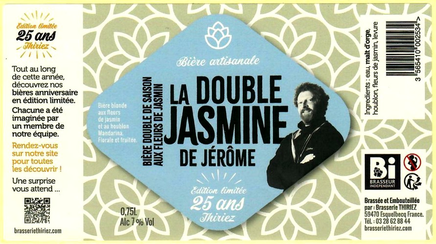 etiquette BRASSERIE THIRIEZ 193