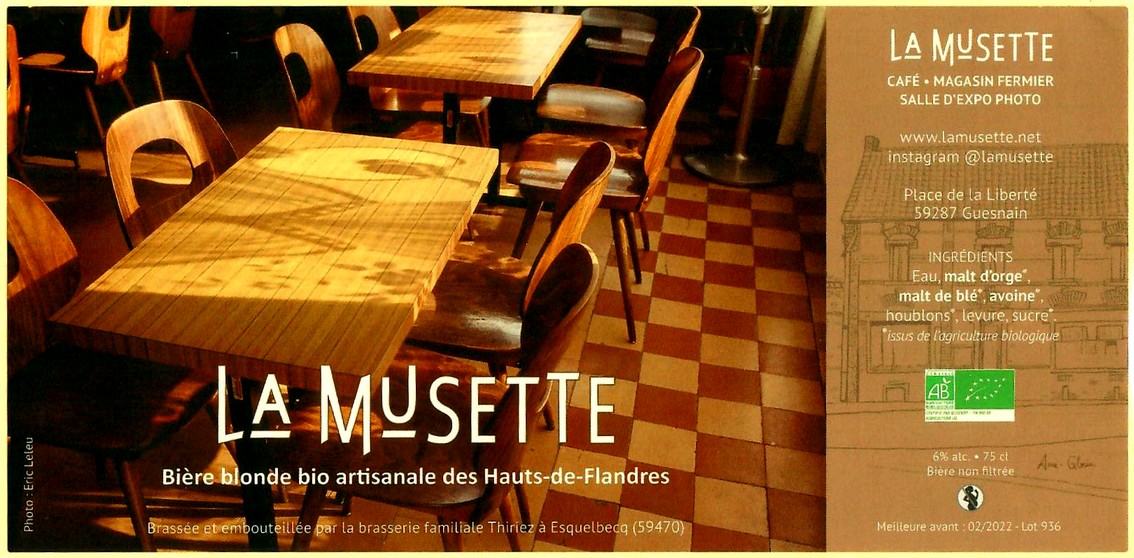 etiquette BRASSERIE THIRIEZ 204