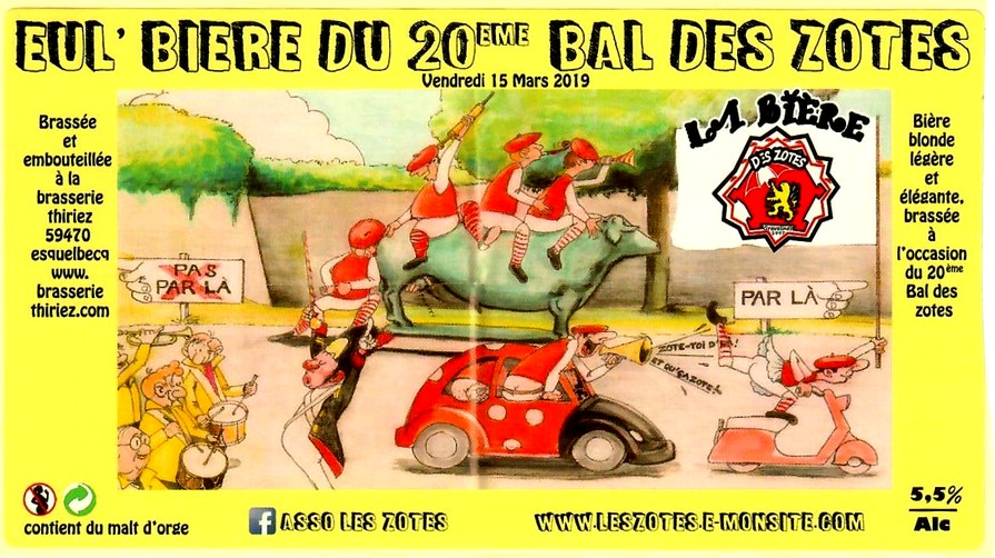 etiquette BRASSERIE THIRIEZ 207