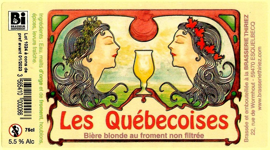 Etiquette BRASSERIE THIRIEZ 223