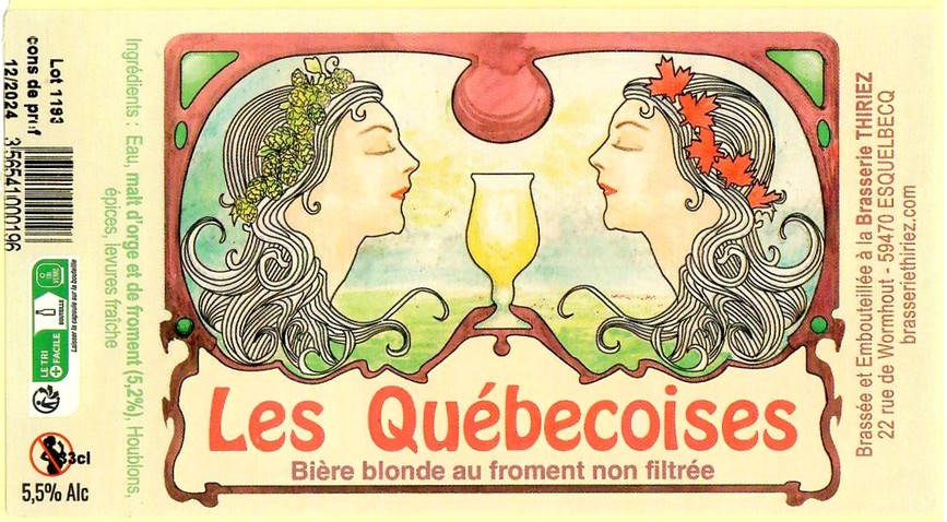 Etiquette BRASSERIE THIRIEZ 231