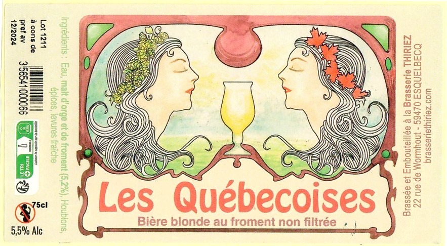 Etiquette BRASSERIE THIRIEZ 239