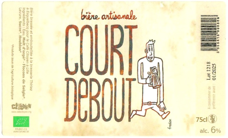 Etiquette BRASSERIE THIRIEZ 241