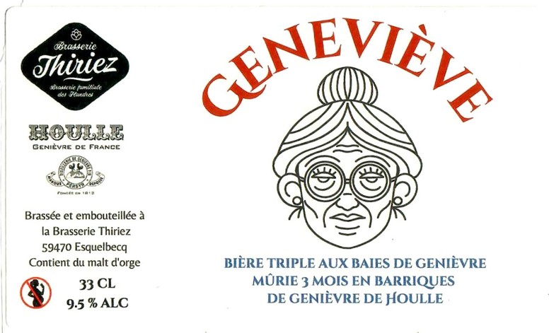 Etiquette BRASSERIE THIRIEZ 247