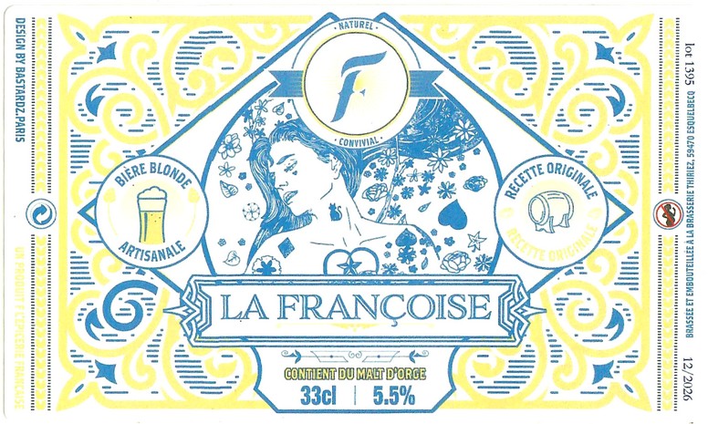 Etiquette BRASSERIE THIRIEZ 255