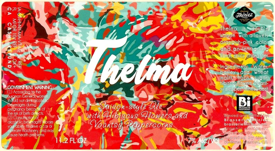 Etiquette BRASSERIE THIRIEZ 260