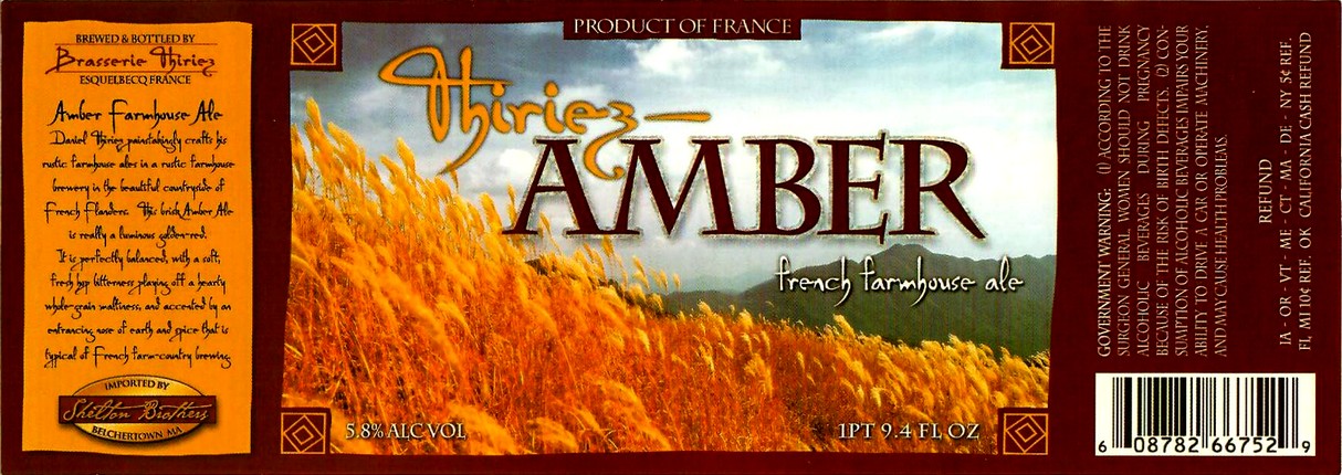 etiquette BRASSERIE THIRIEZ 34