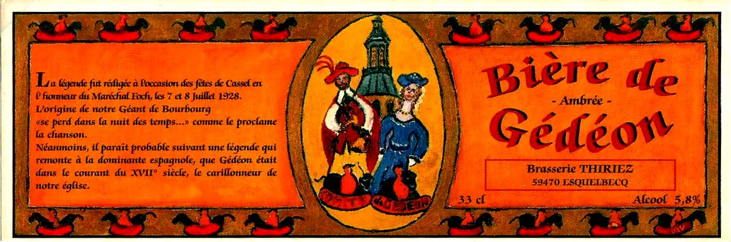 etiquette BRASSERIE THIRIEZ 42