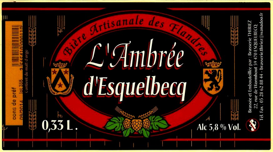 etiquette BRASSERIE THIRIEZ 48