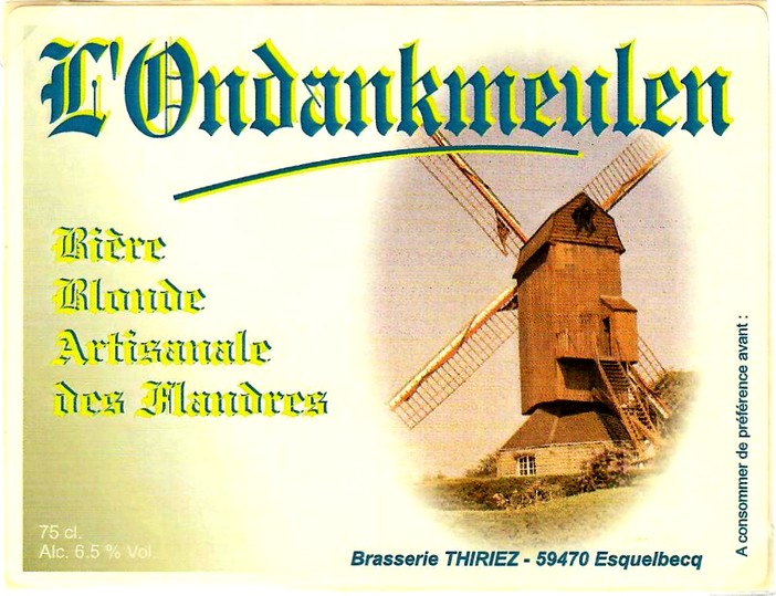 etiquette BRASSERIE THIRIEZ 52