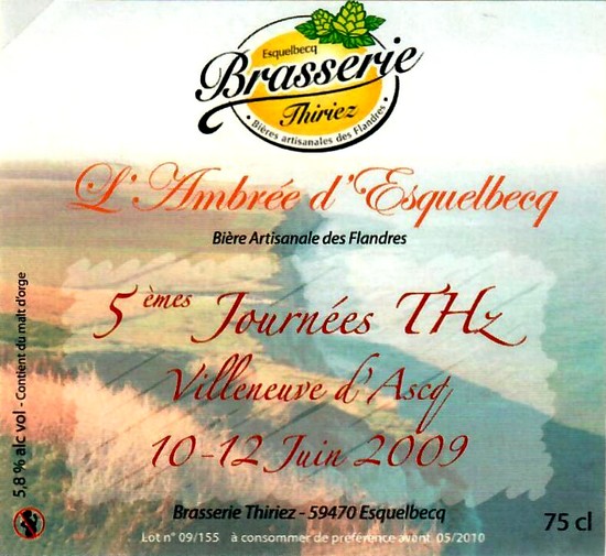 etiquette BRASSERIE THIRIEZ 53