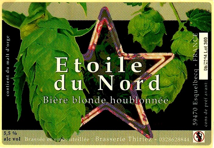 etiquette BRASSERIE THIRIEZ 60