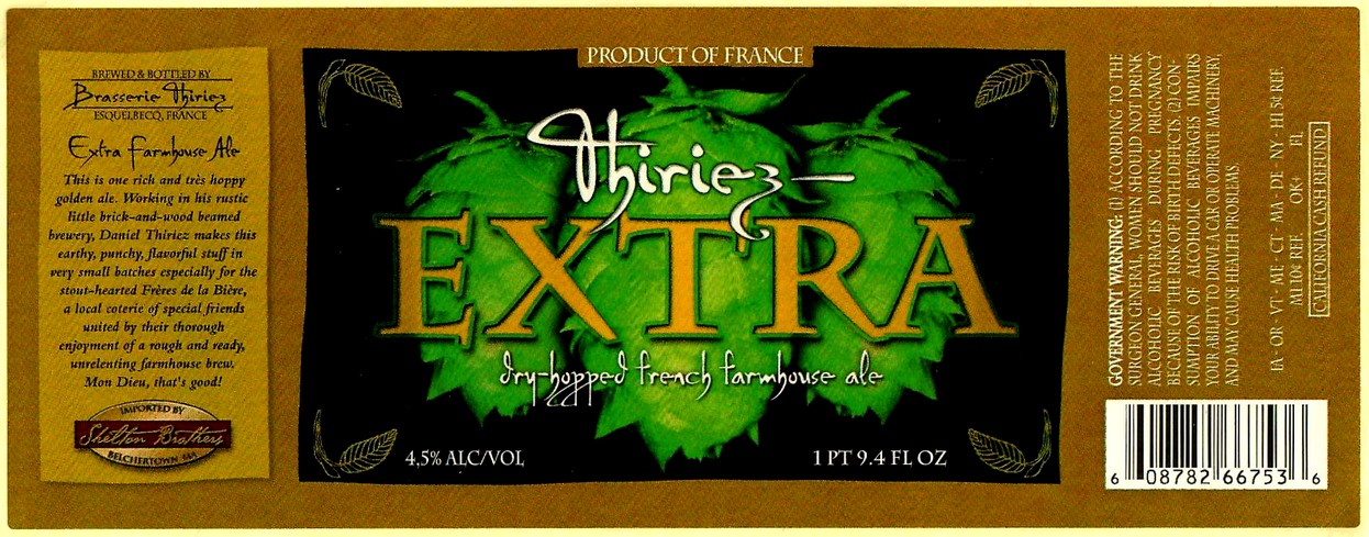 etiquette BRASSERIE THIRIEZ 66