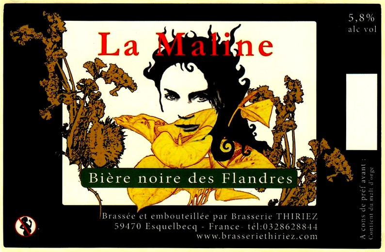 etiquette BRASSERIE THIRIEZ 73