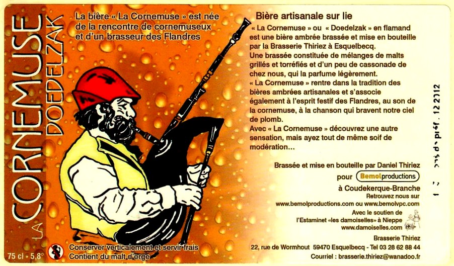 etiquette BRASSERIE THIRIEZ 74