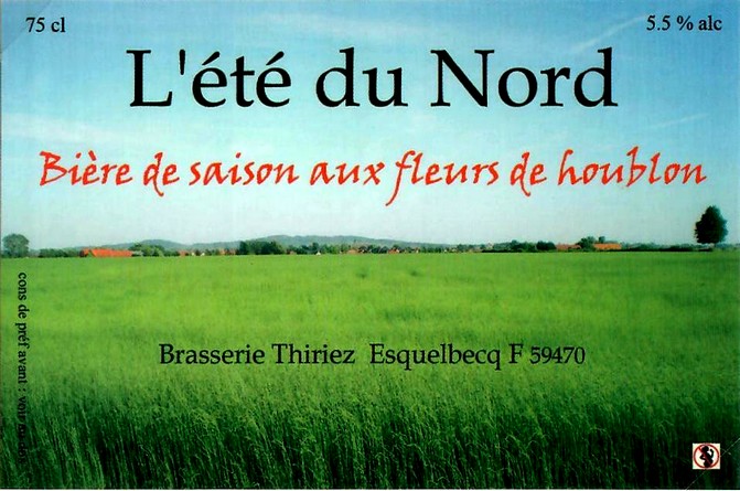 etiquette BRASSERIE THIRIEZ 82