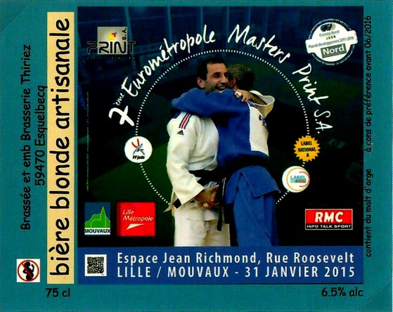 etiquette BRASSERIE THIRIEZ 83