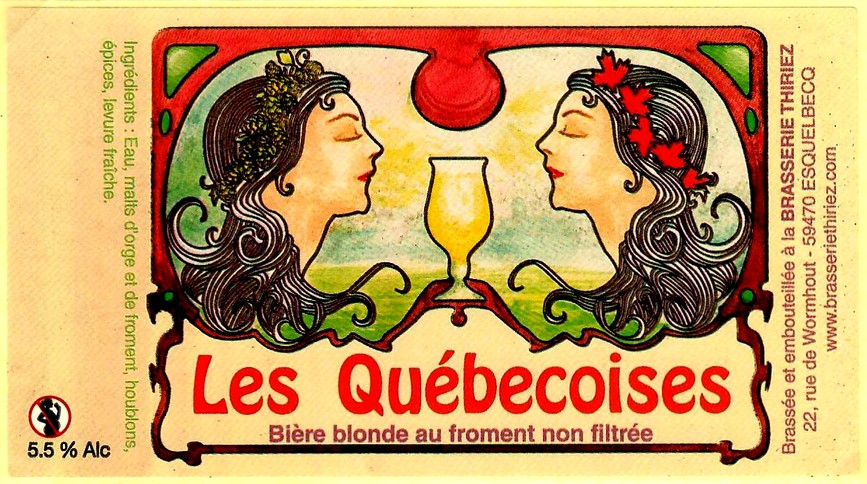 etiquette BRASSERIE THIRIEZ 84