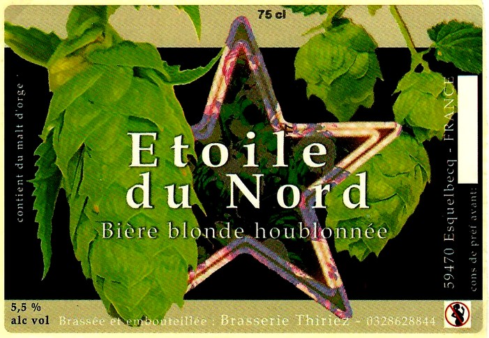 etiquette BRASSERIE THIRIEZ 90