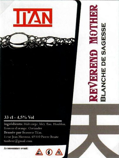 Etiquette BRASSERIE TIAN 03