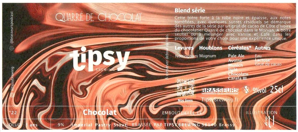 Etiquette BRASSERIE TIPSY 08