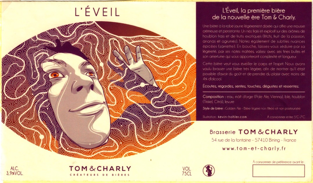 etiquette BRASSERIE TOM ET CHARLY 07