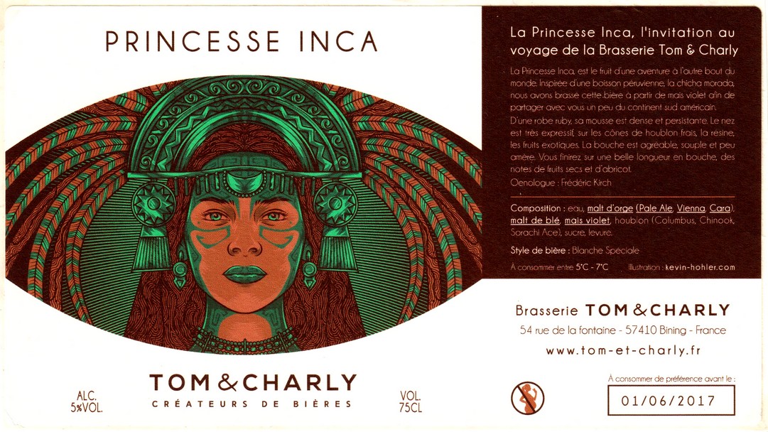 etiquette BRASSERIE TOM ET CHARLY 11