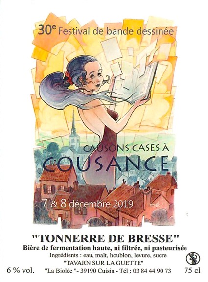 Etiquette BRASSERIE TONNERRE DE BRESSE 12