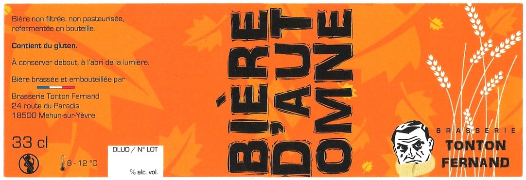 etiquette BRASSERIE TONTON FERNAND 06