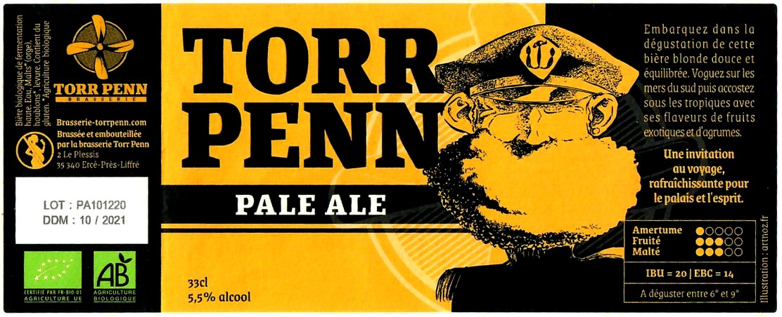 etiquette BRASSERIE TORR PENN 01