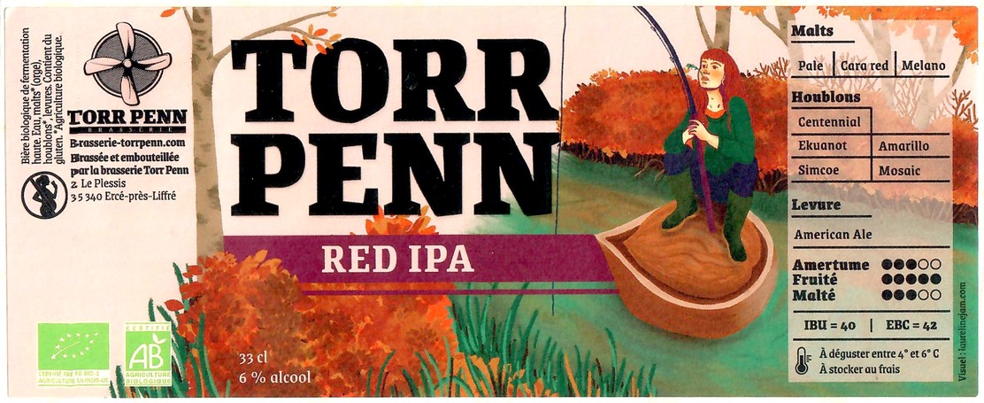 Etiquette BRASSERIE TORR PENN 17