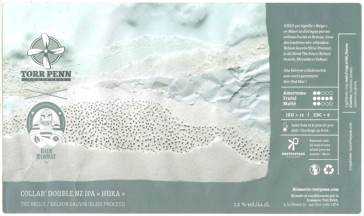 Etiquette BRASSERIE TORR PENN 21