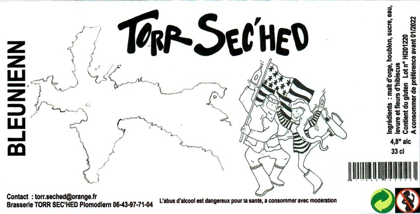 etiquette BRASSERIE TORR SEC'HED 01