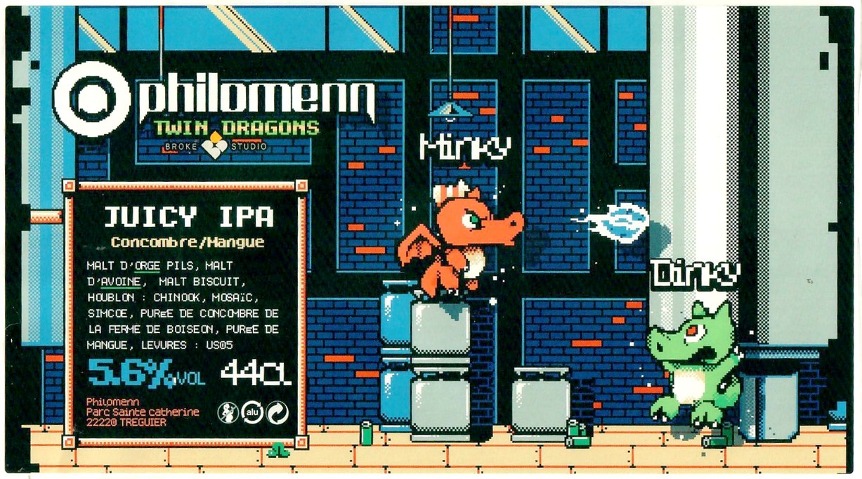 Etiquette BRASSERIE TOUKEN 30