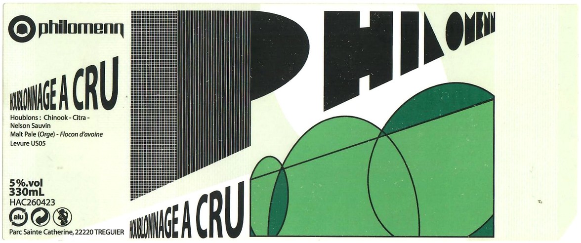 Etiquette BRASSERIE TOUKEN 40