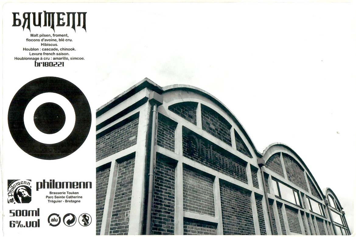 Etiquette BRASSERIE TOUKEN 50