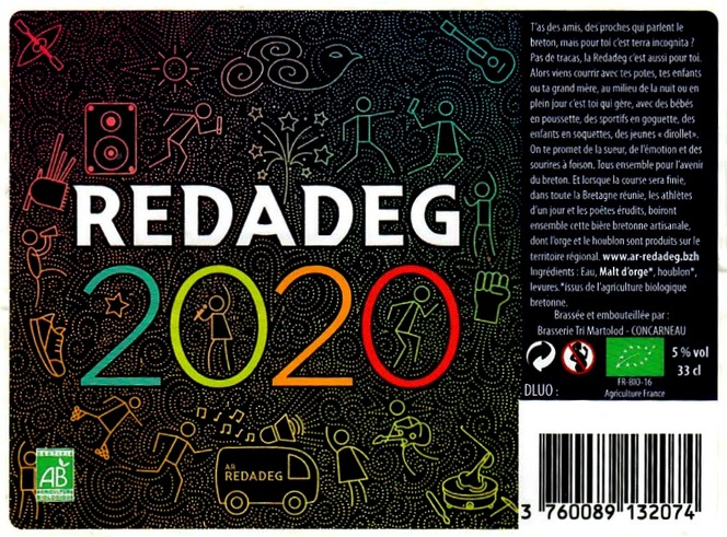 Etiquette BRASSERIE TRI MARTOLOD 55