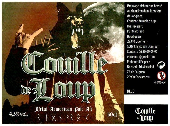 Etiquette BRASSERIE TRI MARTOLOD 77